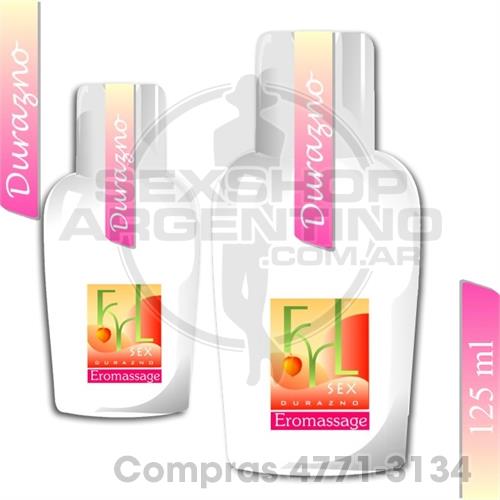 - Crema Lubricante y para masajes aroma Durazno - CR DURAZNO - Crema Lubricante y para masajes aroma Durazno